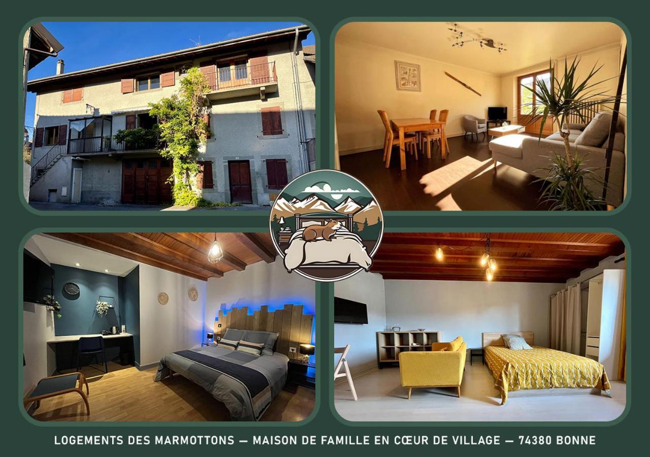 Logements Des Marmottons - Coeur De Village A Bonne Екстер'єр фото
